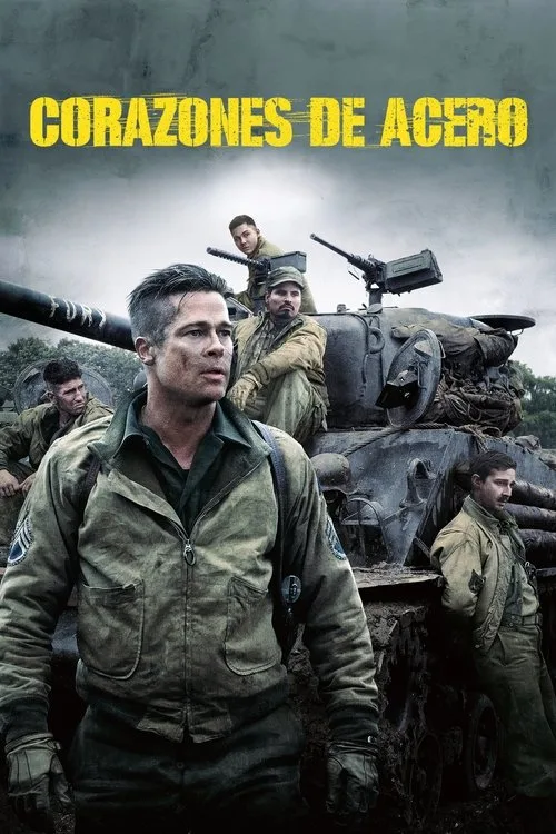 Póster de Corazones de Acero (2014)