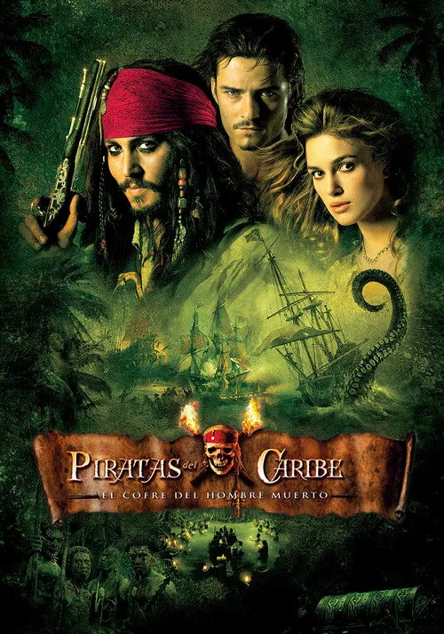 Póster de Piratas del Caribe: El Cofre del Hombre Muerto (2006)