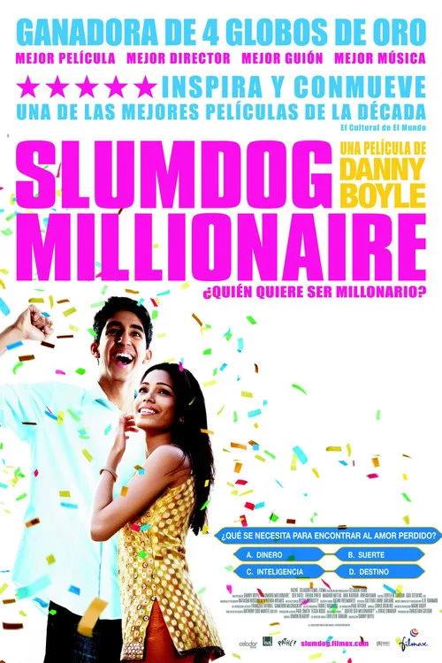 Póster de Slumdog Millionaire (2008)
